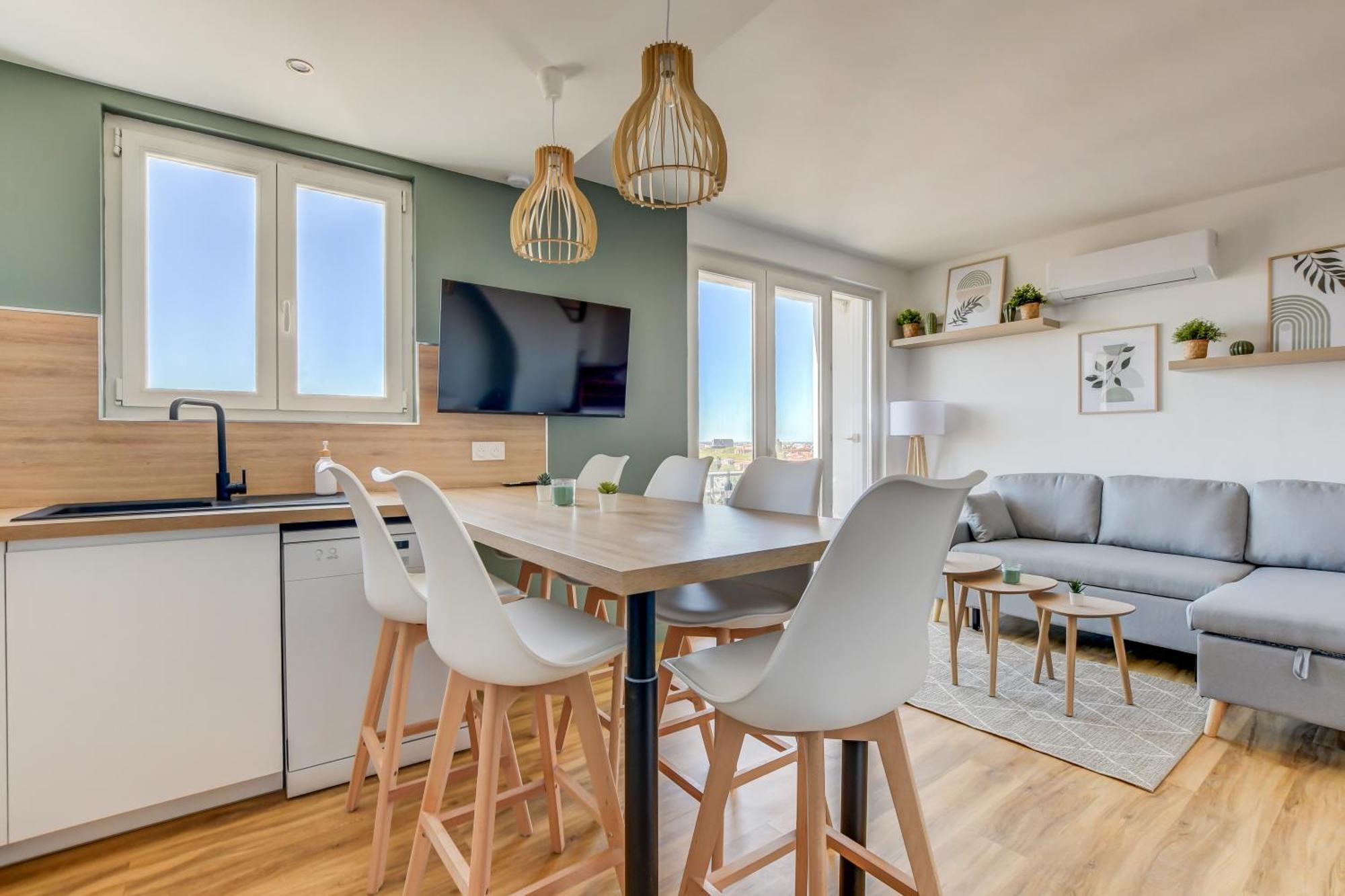 Sunset Duplex - Grand-Rond, Jardin Des Plantes, Centre-Ville, 2 Bdrs 60M2, Ac, Free Public Car Park 200M Away, Netflix - T3 60M2 Avec Clim, Parking Public Gratuit A 200M 圖盧茲 外观 照片
