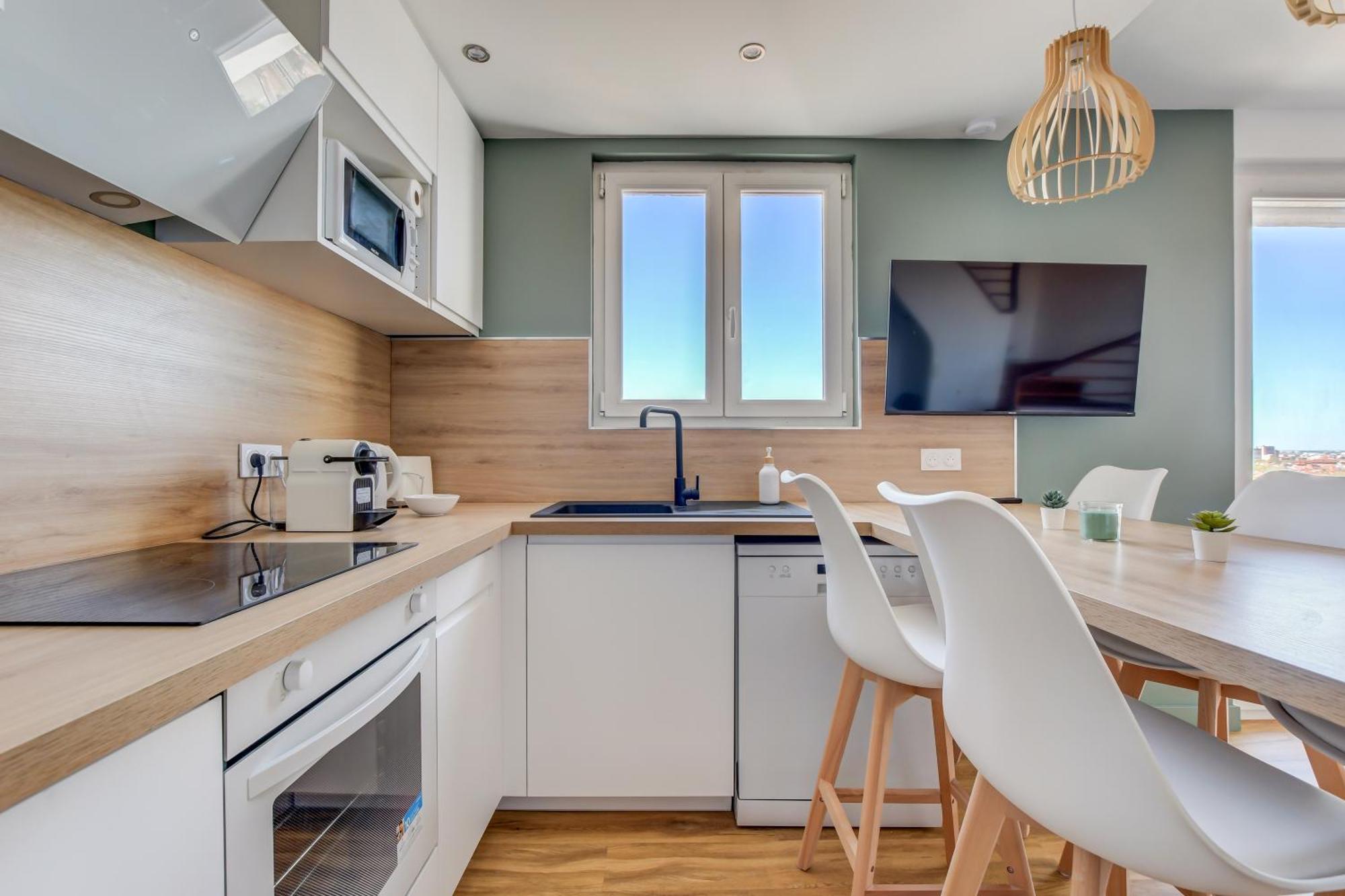 Sunset Duplex - Grand-Rond, Jardin Des Plantes, Centre-Ville, 2 Bdrs 60M2, Ac, Free Public Car Park 200M Away, Netflix - T3 60M2 Avec Clim, Parking Public Gratuit A 200M 圖盧茲 外观 照片