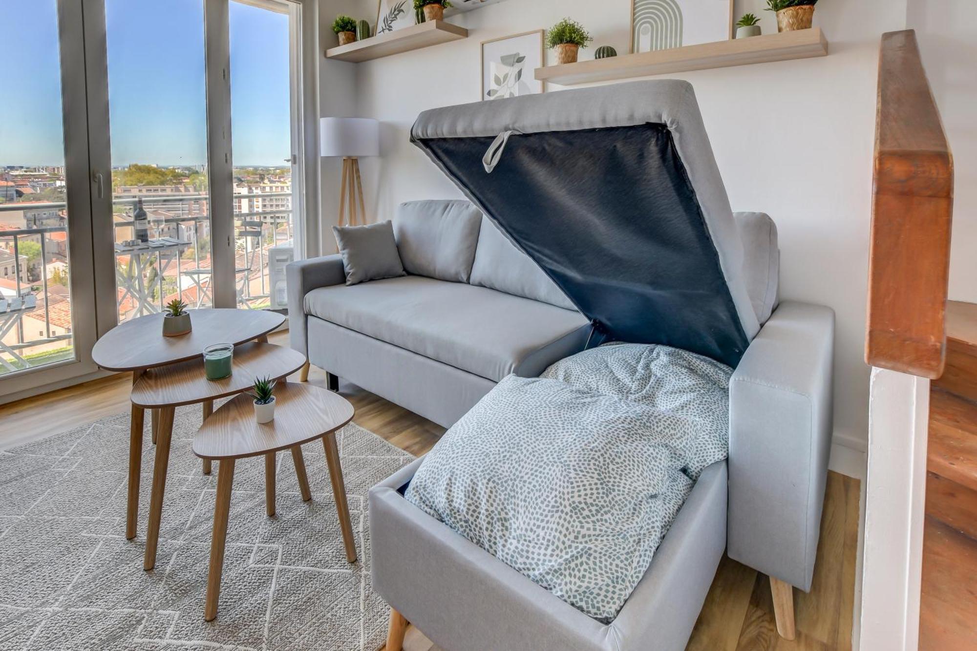Sunset Duplex - Grand-Rond, Jardin Des Plantes, Centre-Ville, 2 Bdrs 60M2, Ac, Free Public Car Park 200M Away, Netflix - T3 60M2 Avec Clim, Parking Public Gratuit A 200M 圖盧茲 外观 照片